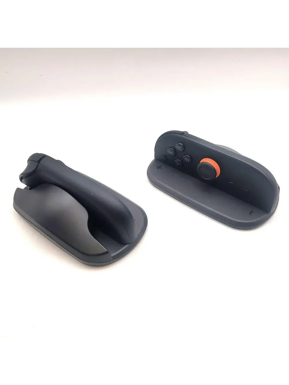 2 Black Nintendo Switch 2 Games Compatible JoyCon Controllers Mouse Grips